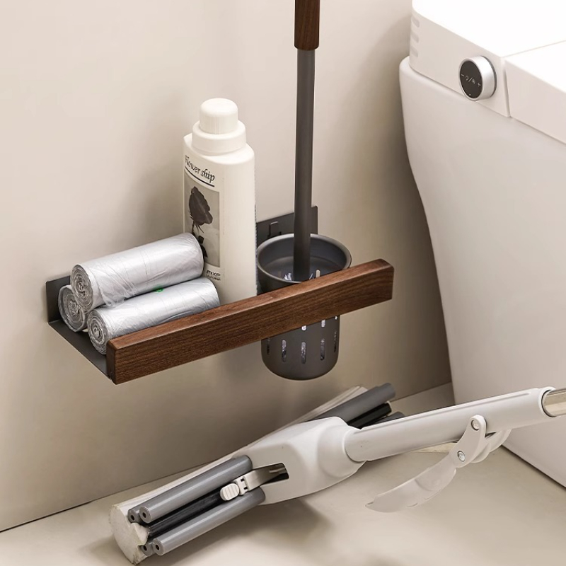 Home Bathroom Cleaning Kit - ‌Hanging Toilet Brush Holder, Bathroom Cleaning