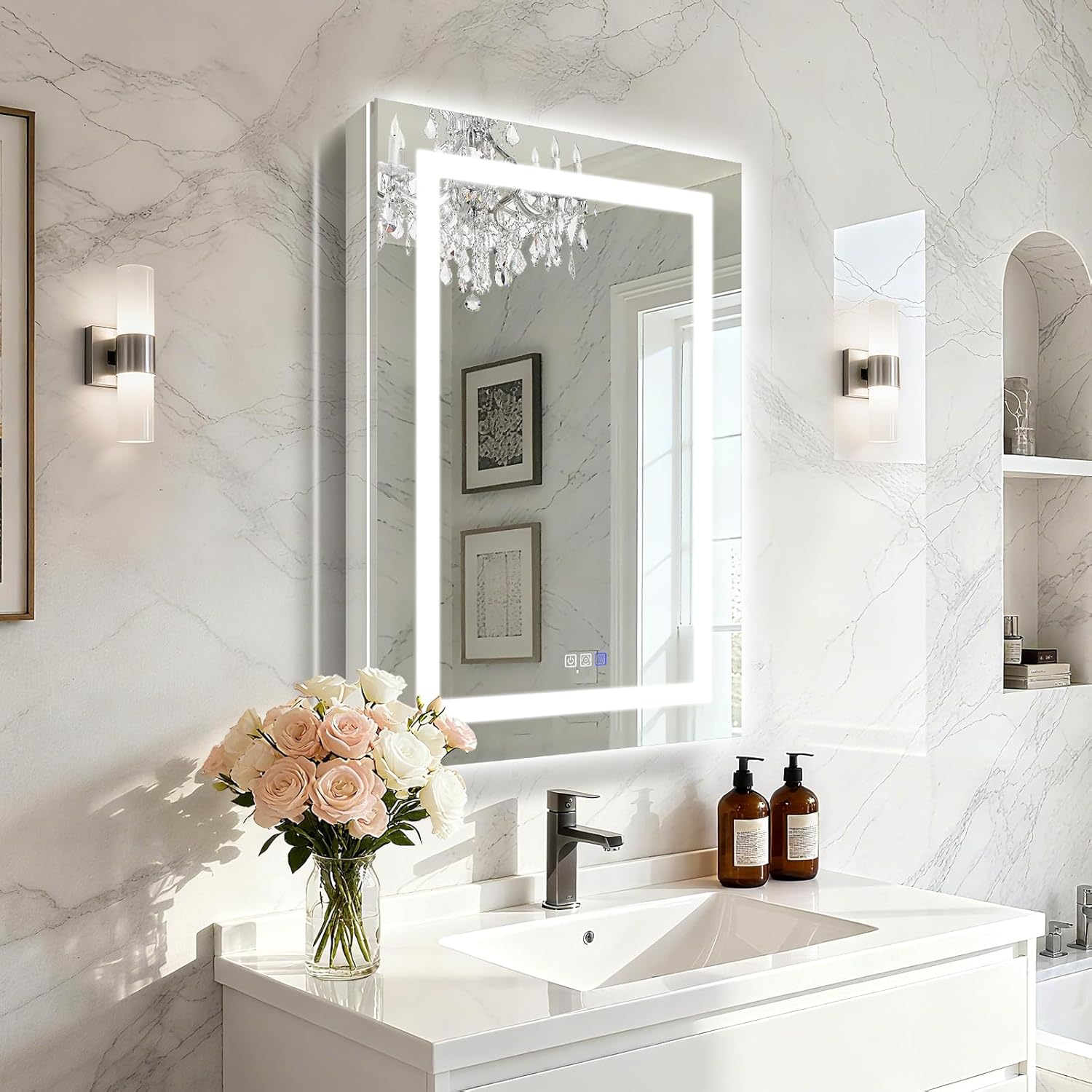 Bathroom Cabinet Mirror - 24