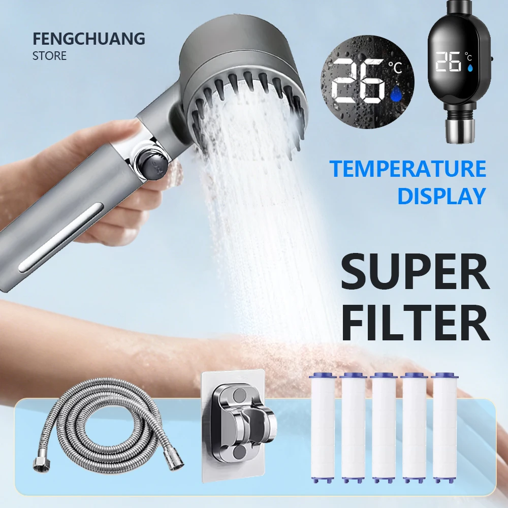 Home Creation Bathroom - High Pressure Fitered Shower Head with