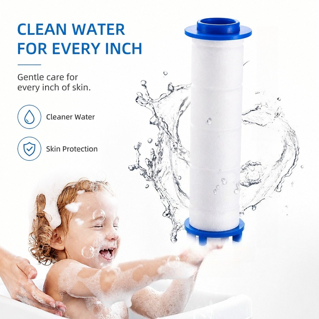Home Bathroom Cleaning Kit - 5Pcs Set Shower Head Replacement PP
