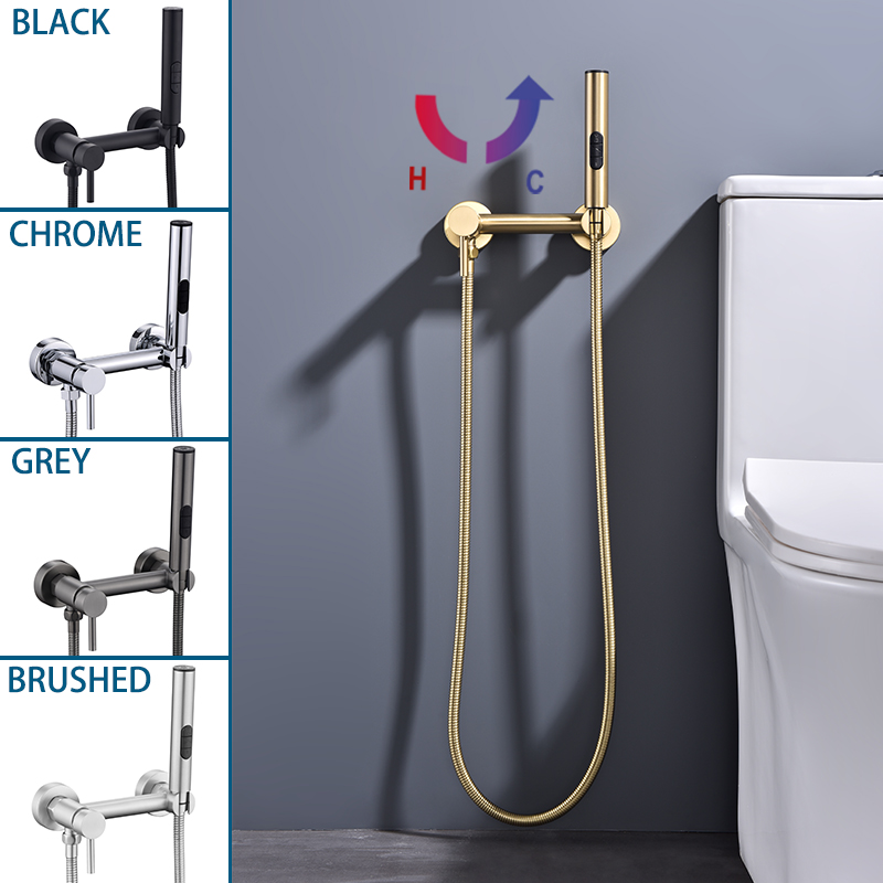 Home Depot Bathroom Vanities - Brushed Bidet Faucet Mixer Toilet Faucets