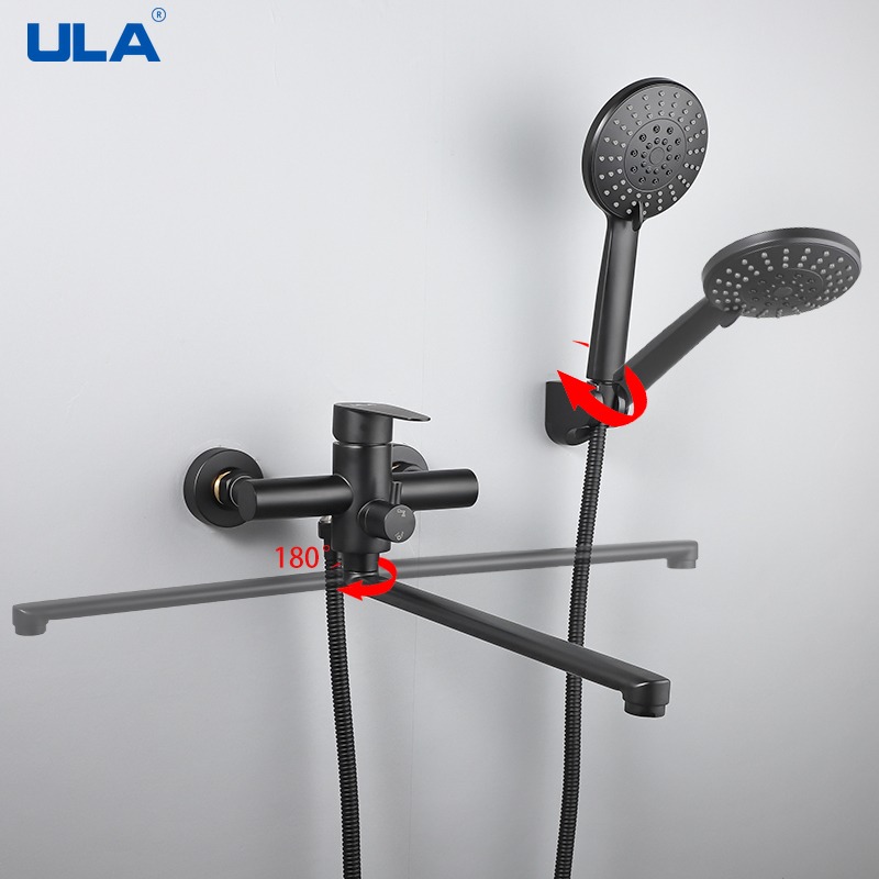 Home Bathroom Taps - ULA Bathtub Faucets with Swivel Tub