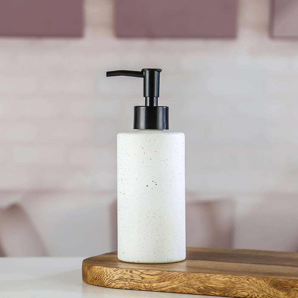Home One Bathroom Accessories - Thickened Glass Bottles Glass Pressing Collar