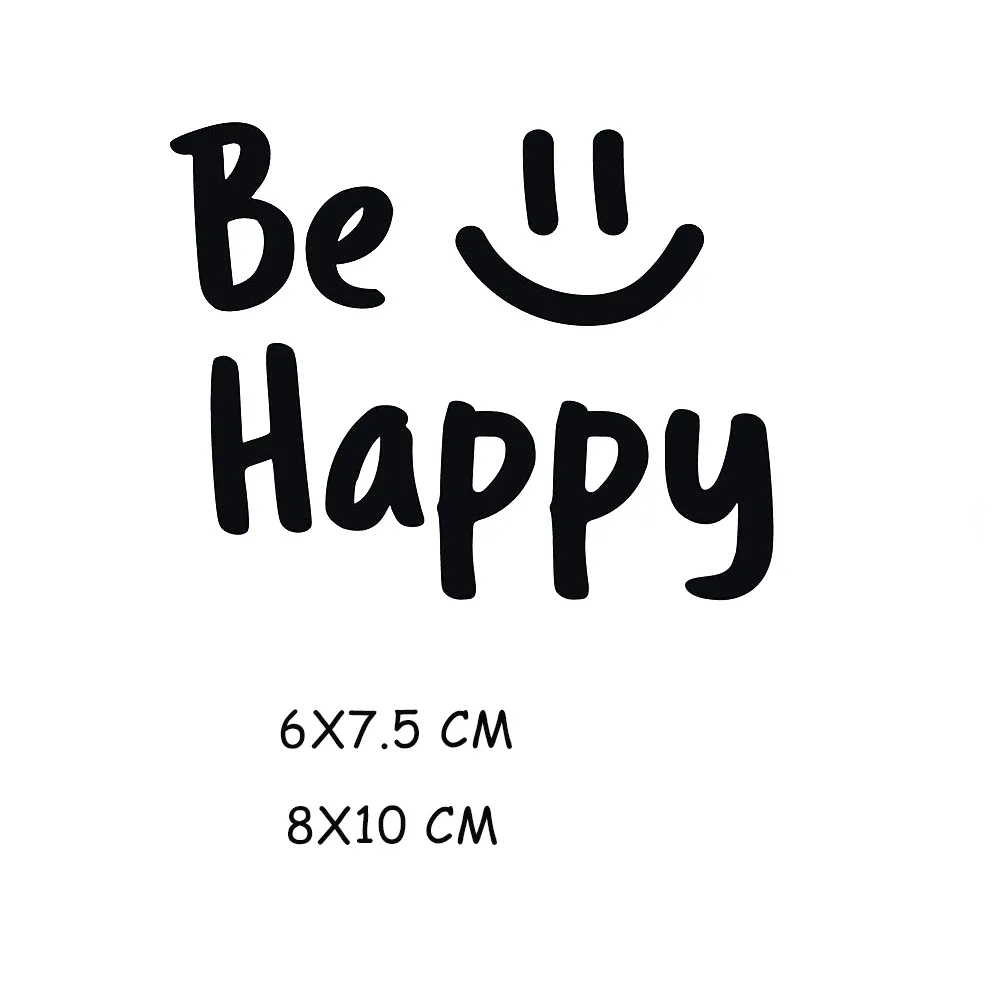 Positive Quotes with Be happy  - Home Bathroom Quotes recension och pris