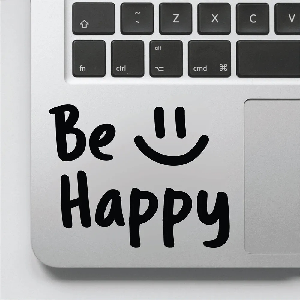 Positive Quotes with Be happy  - Home Bathroom Quotes recension och pris