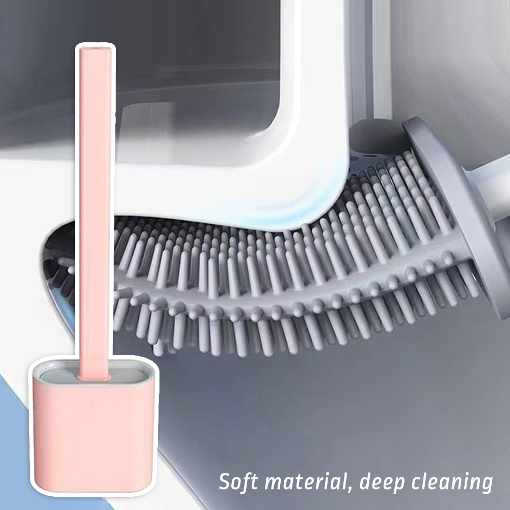 Flexible Toilet Brush Cleaner  - Home Bathroom Cleaning Kit recension och pris
