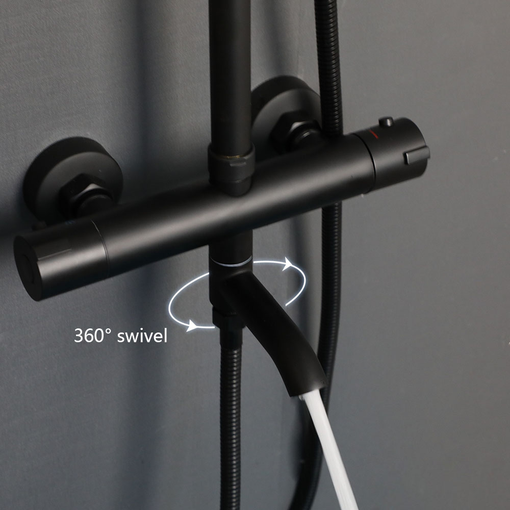 KEMAIDI Thermostatic Shower Se - Home Bathroom Taps recension och pris