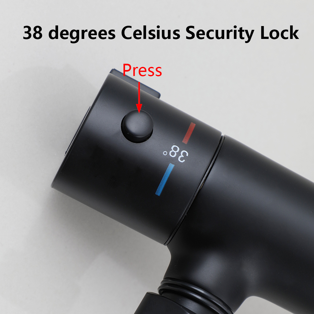 KEMAIDI Thermostatic Shower Se - Home Bathroom Taps recension och pris