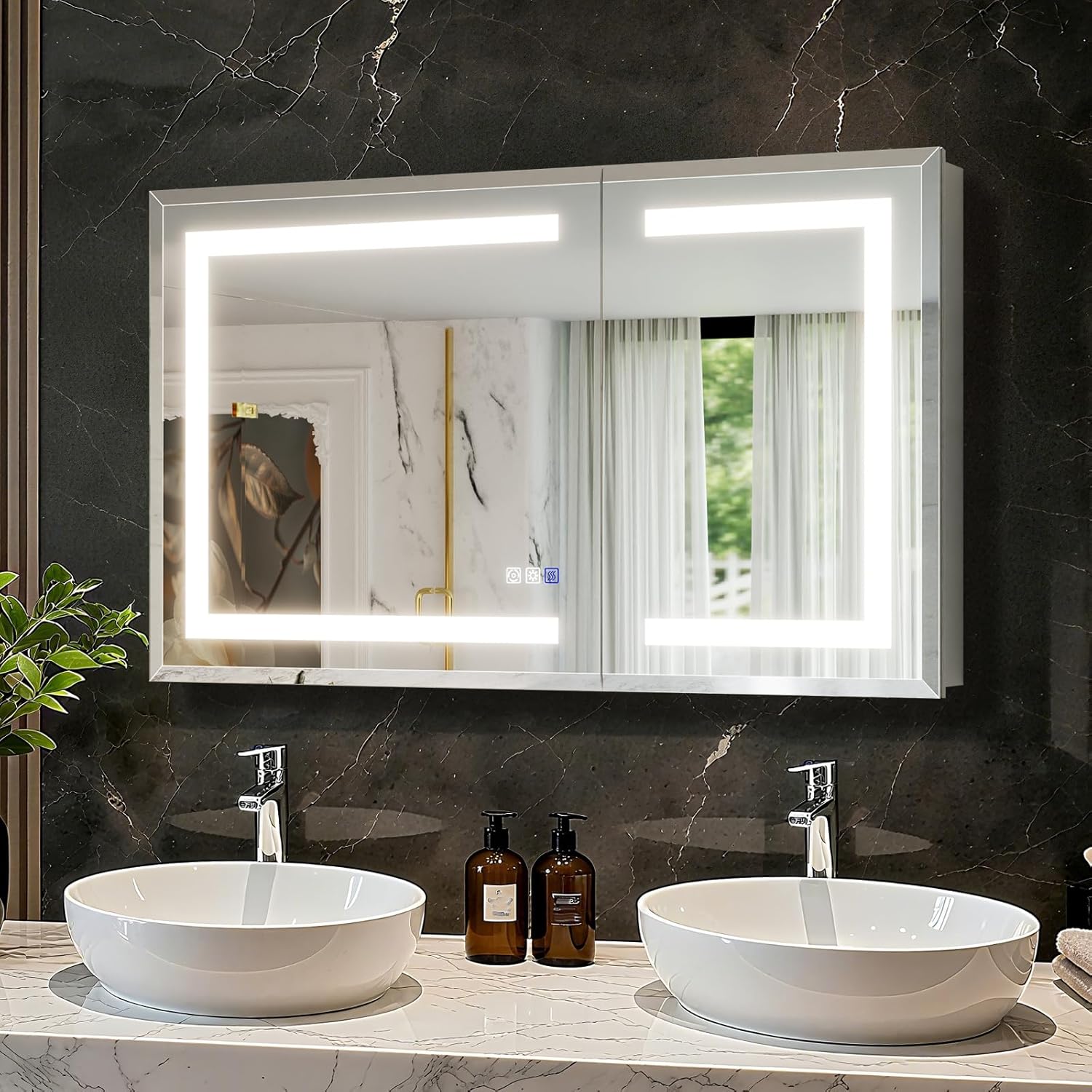 LED Bathroom Medicine Cabinet  - Bathroom Cabinet Mirror recension och pris