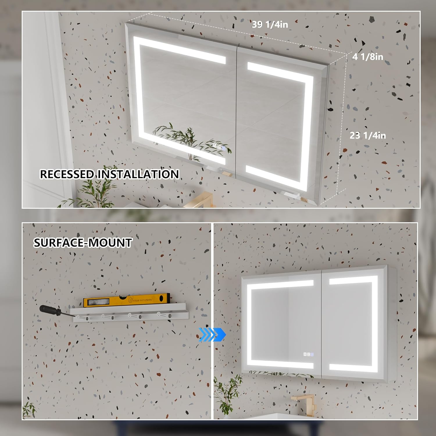 LED Bathroom Medicine Cabinet  - Bathroom Cabinet Mirror recension och pris