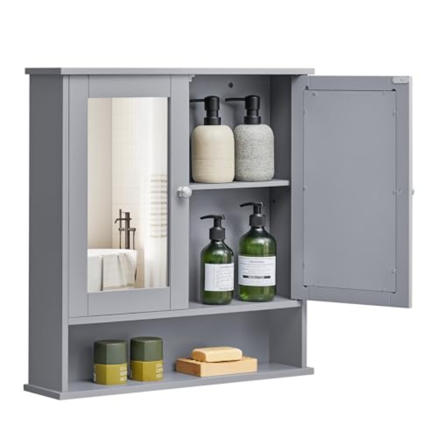 Wall-mounted bathroom cabinet  - Bathroom Cabinet Mirror recension och pris