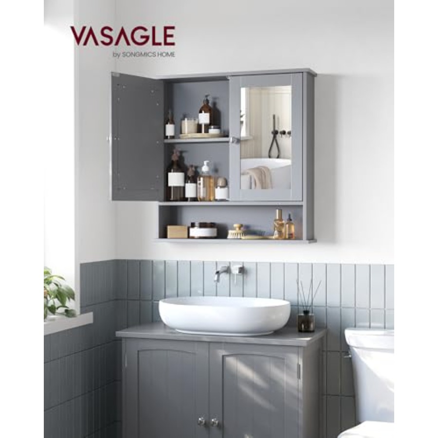 Wall-mounted bathroom cabinet  - Bathroom Cabinet Mirror recension och pris