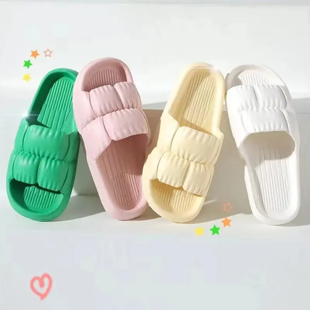 Soft Bottom Slippers for Women - Home One Bathroom Accessories recension och pris