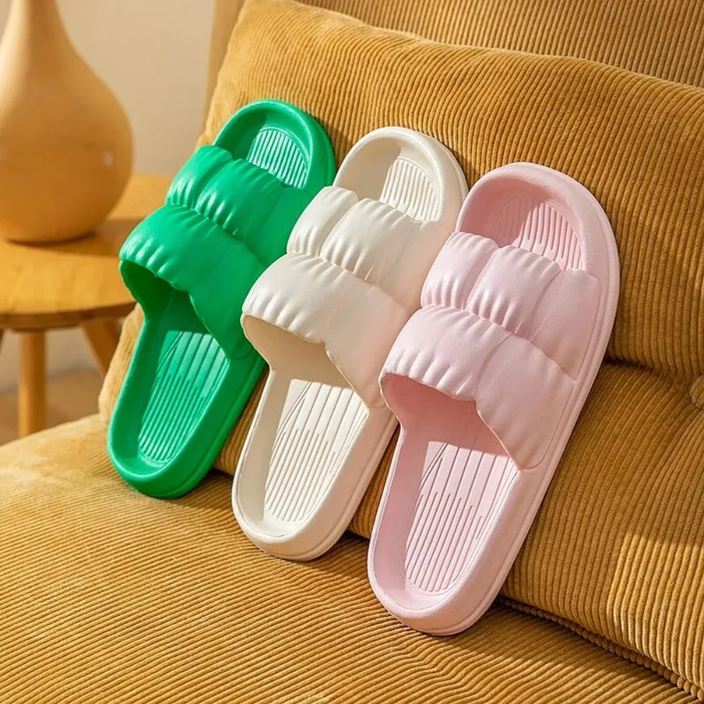 Soft Bottom Slippers for Women - Home One Bathroom Accessories recension och pris