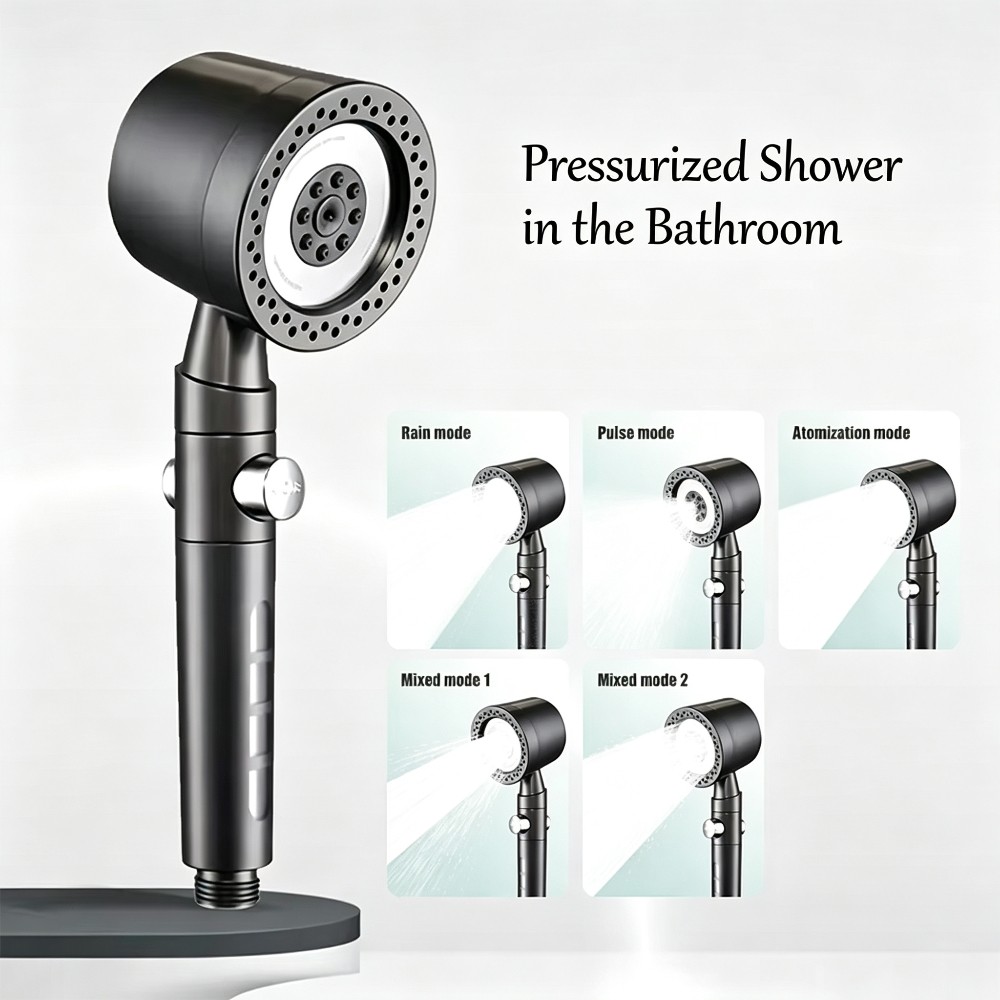 High-Pressure Handheld Shower  - Home One Bathroom Accessories recension och pris