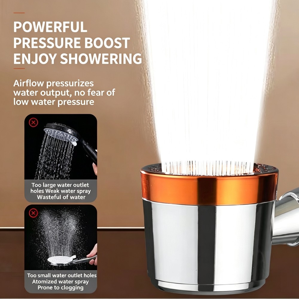 High-Pressure Handheld Shower  - Home One Bathroom Accessories recension och pris