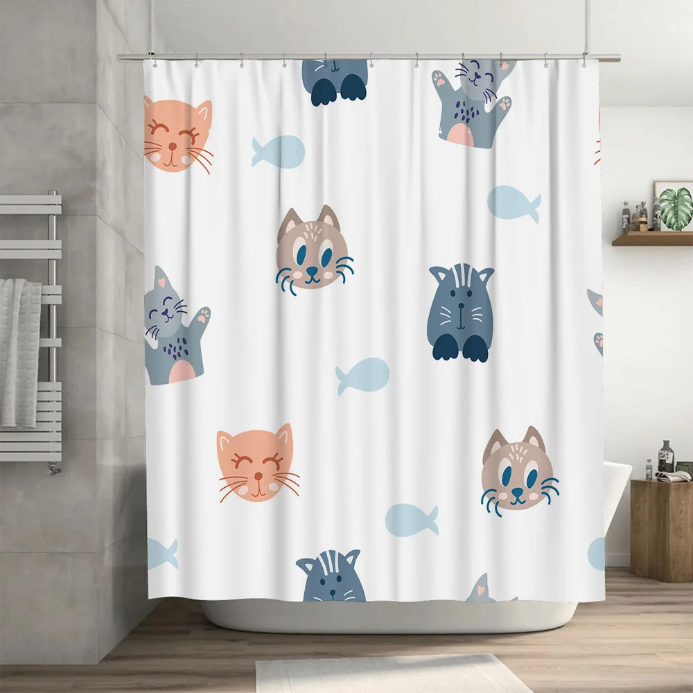 Adorable Cartoon Cat Fish Show - Adorable Home Bathroom Ideas recension och pris