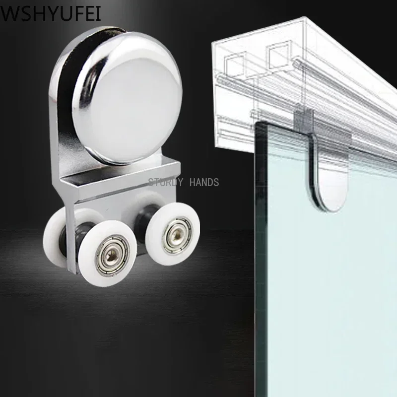 2 pcs/set Glass Sliding Door R - Home In Bathroom recension och pris