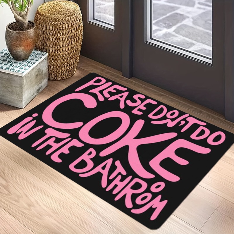 Modern Pop Art Typography Carp - Home Bathroom Quotes recension och pris