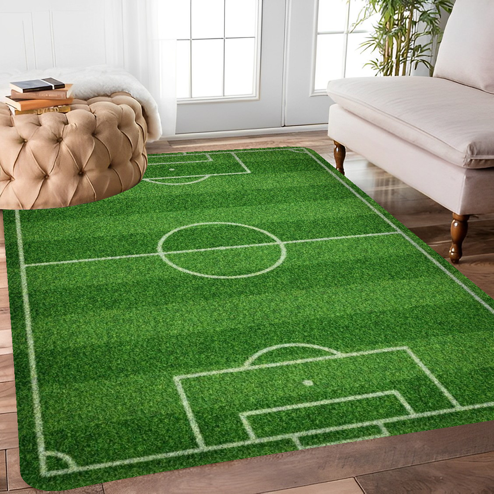 F-Football Field Plan Bath Mat - Home Bathroom Plan recension och pris