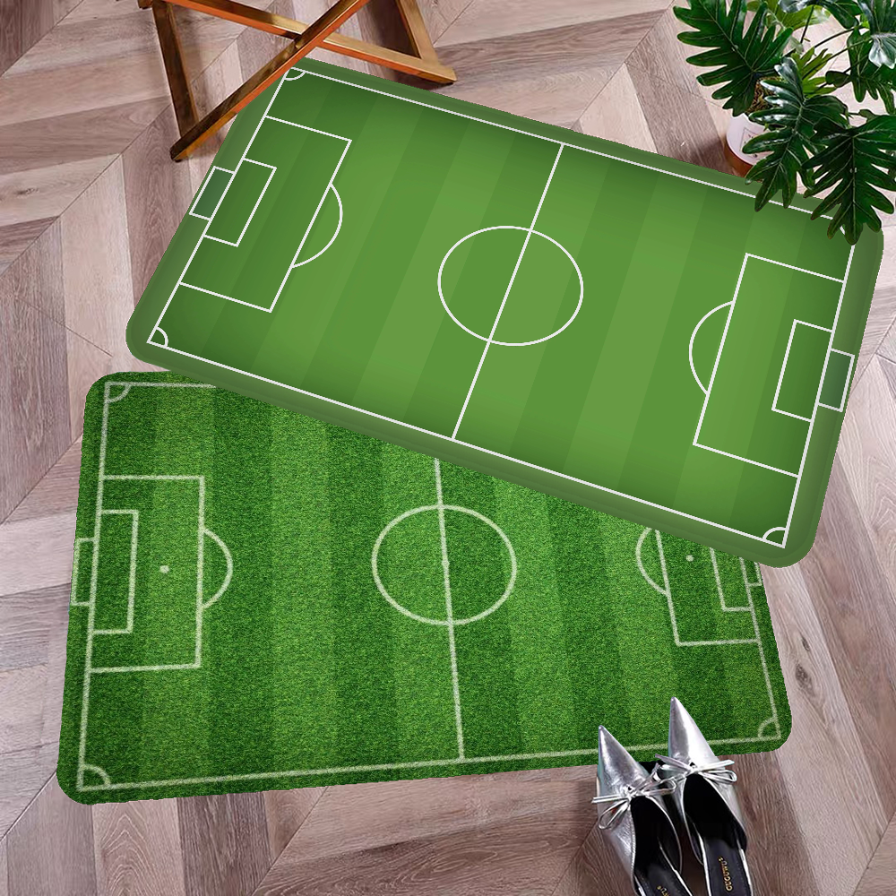 F-Football Field Plan Bath Mat - Home Bathroom Plan recension och pris