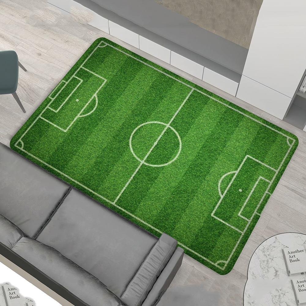 F-Football Field Plan Bath Mat - Home Bathroom Plan recension och pris