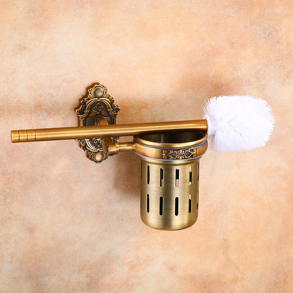 Aluminum Antique Toilet Brush  - Home Bathroom Cleaning Kit recension och pris