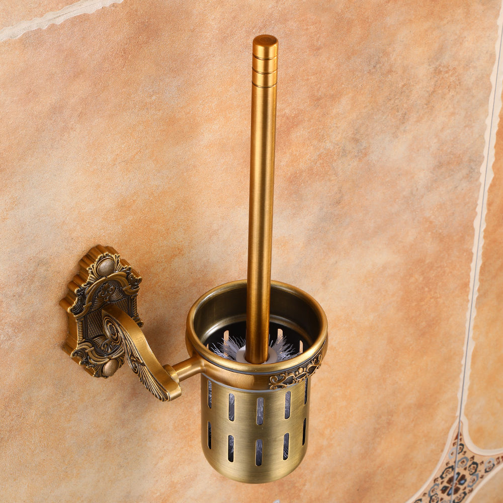 Aluminum Antique Toilet Brush  - Home Bathroom Cleaning Kit recension och pris