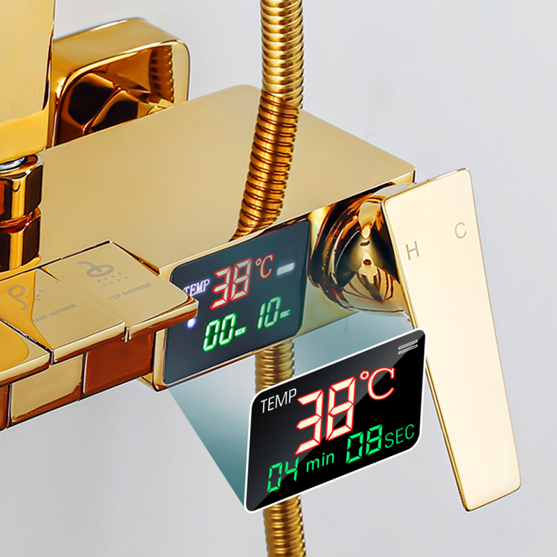 Gold Piano Digital Display Bat - Home Bathroom Taps recension och pris