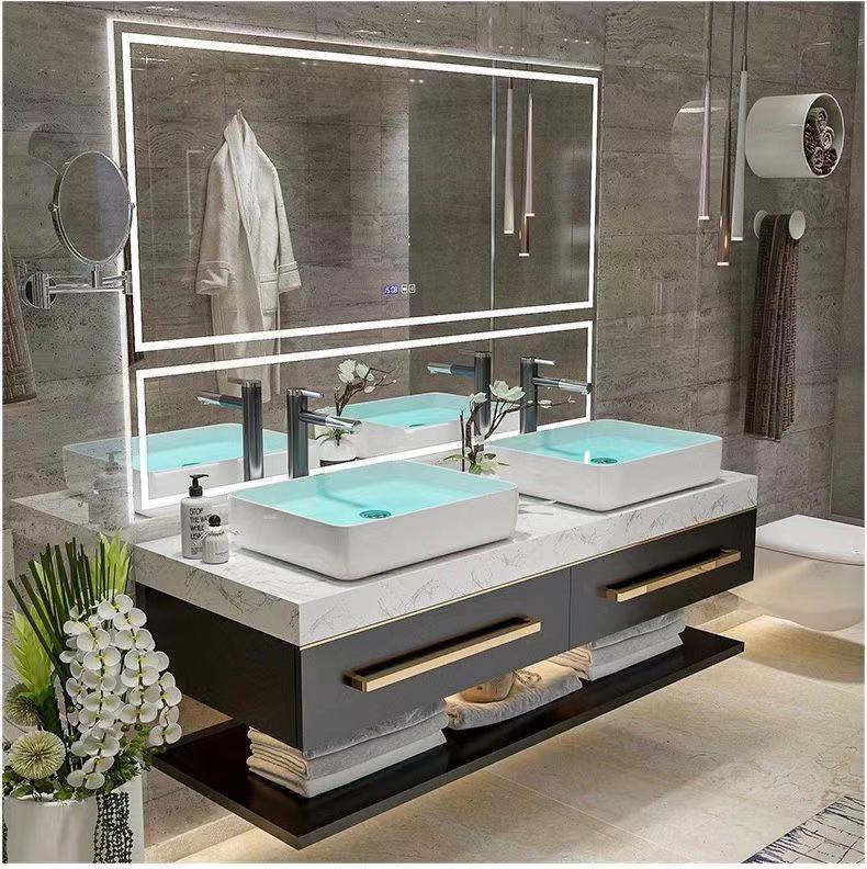 Luxury Large LED Backlit Smart - Bathroom Cabinet Mirror recension och pris