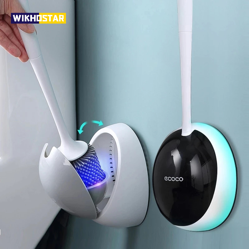 WIKHOSTAR TPR Silicone Toilet  - Home Bathroom Cleaning Kit recension och pris