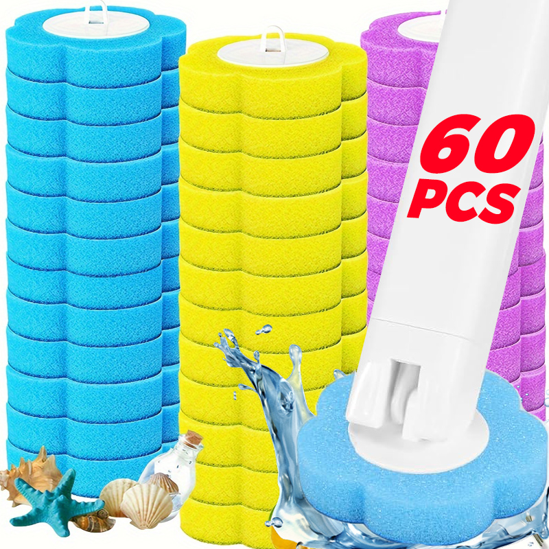 6/60pcs Disposable Replacement - Home Bathroom Cleaning Kit recension och pris