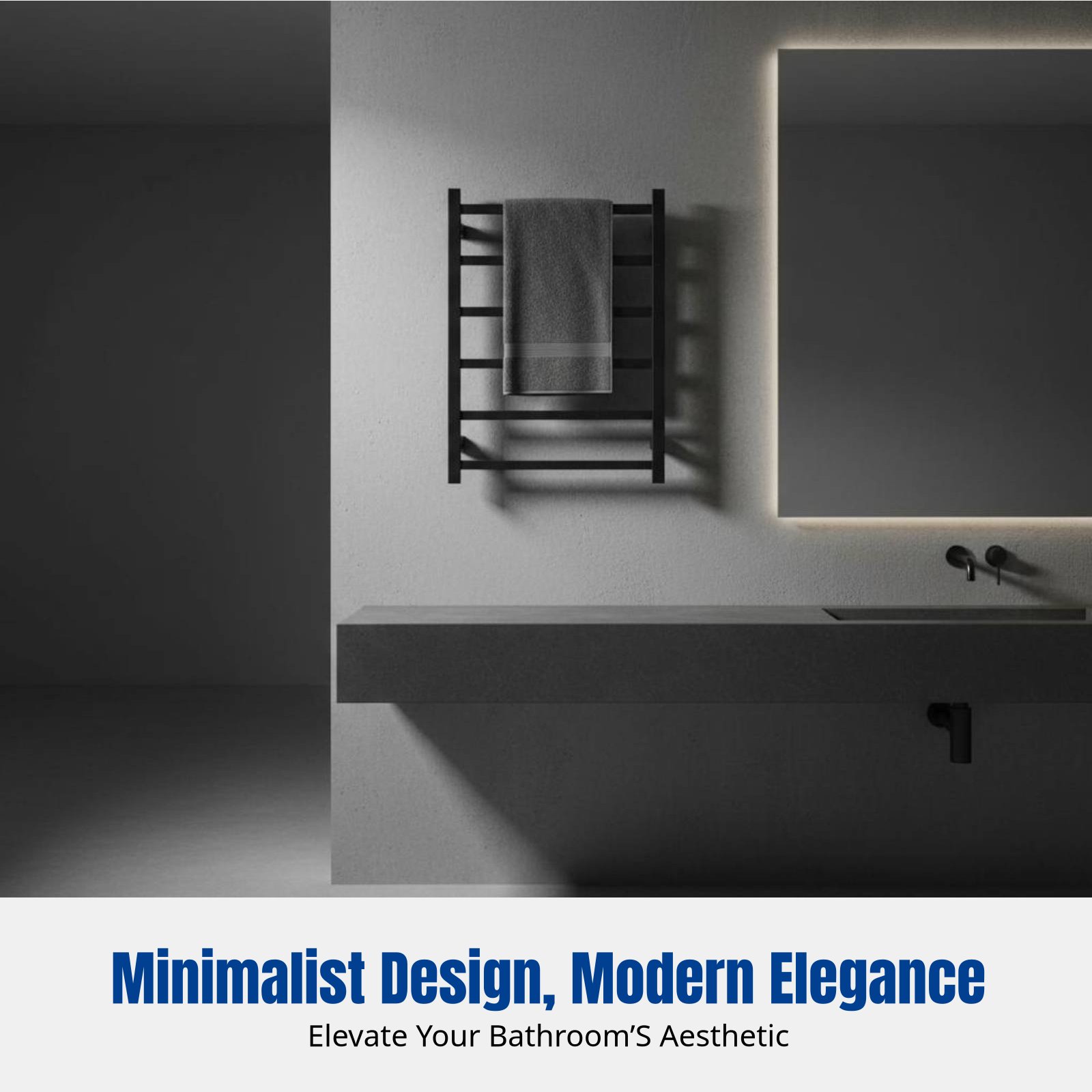 Smart Electric Towel Rack, Hea - Home In Bathroom recension och pris