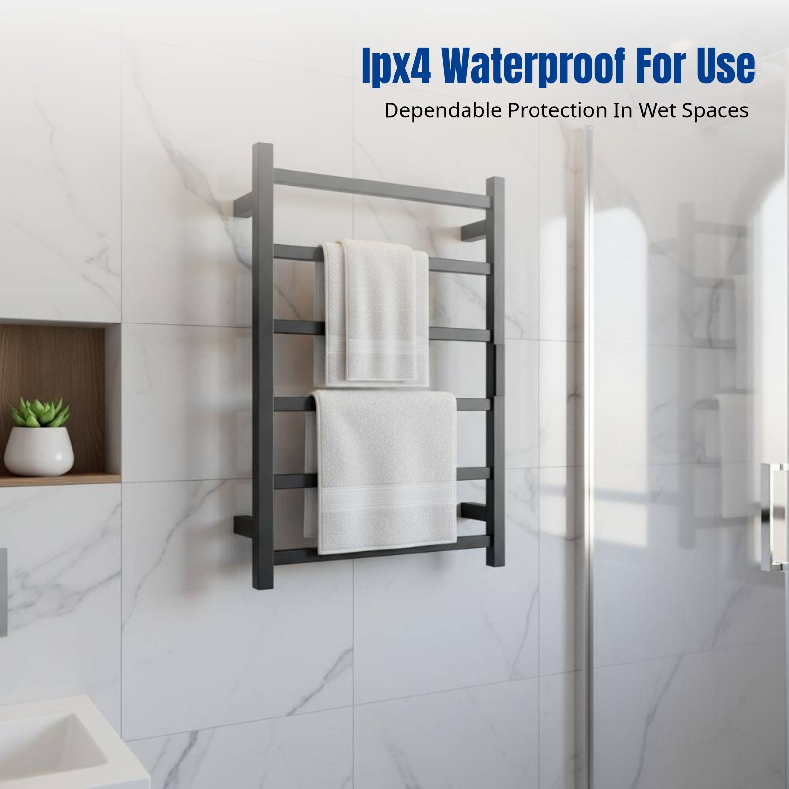 Smart Electric Towel Rack, Hea - Home In Bathroom recension och pris