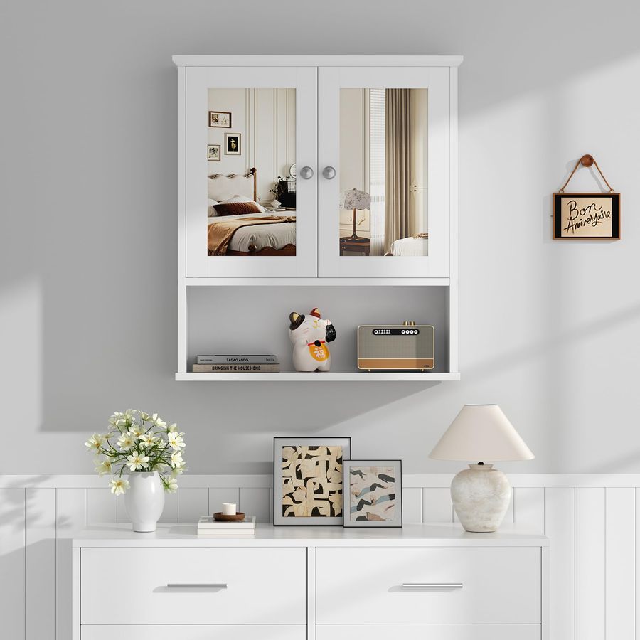 Bathroom Cabinet with Mirror,  - Bathroom Cabinet Mirror recension och pris