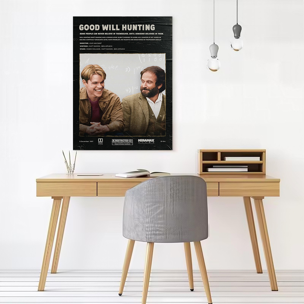 Good Will Hunting Movie Canvas - Home Goods Bathroom Decor recension och pris