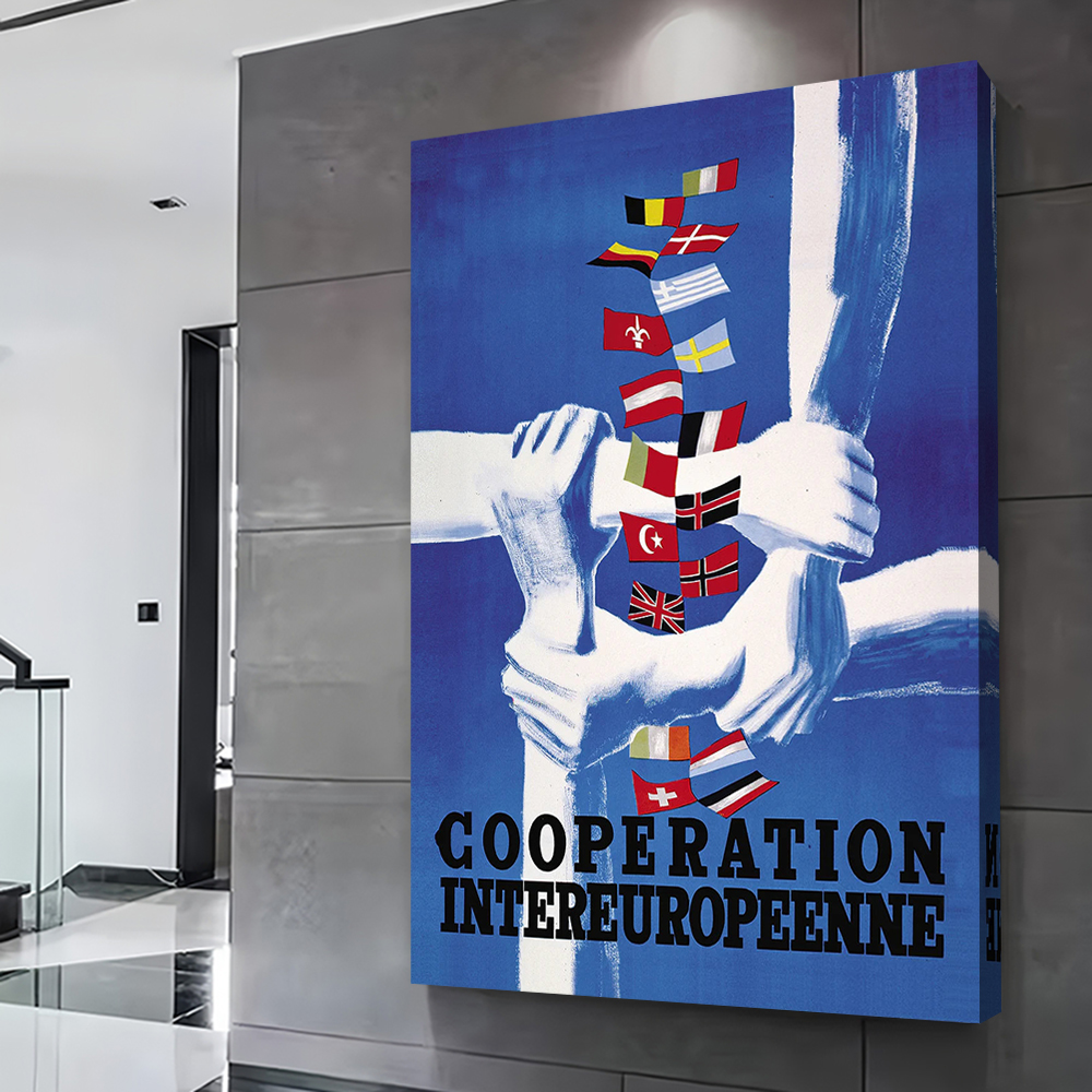 Marshall Plan Printing Poster  - Home Bathroom Plan recension och pris