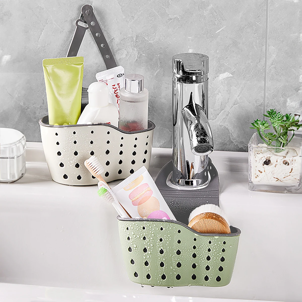 1/2pcs Sink Draining Hanging B - Home Bathroom Taps recension och pris