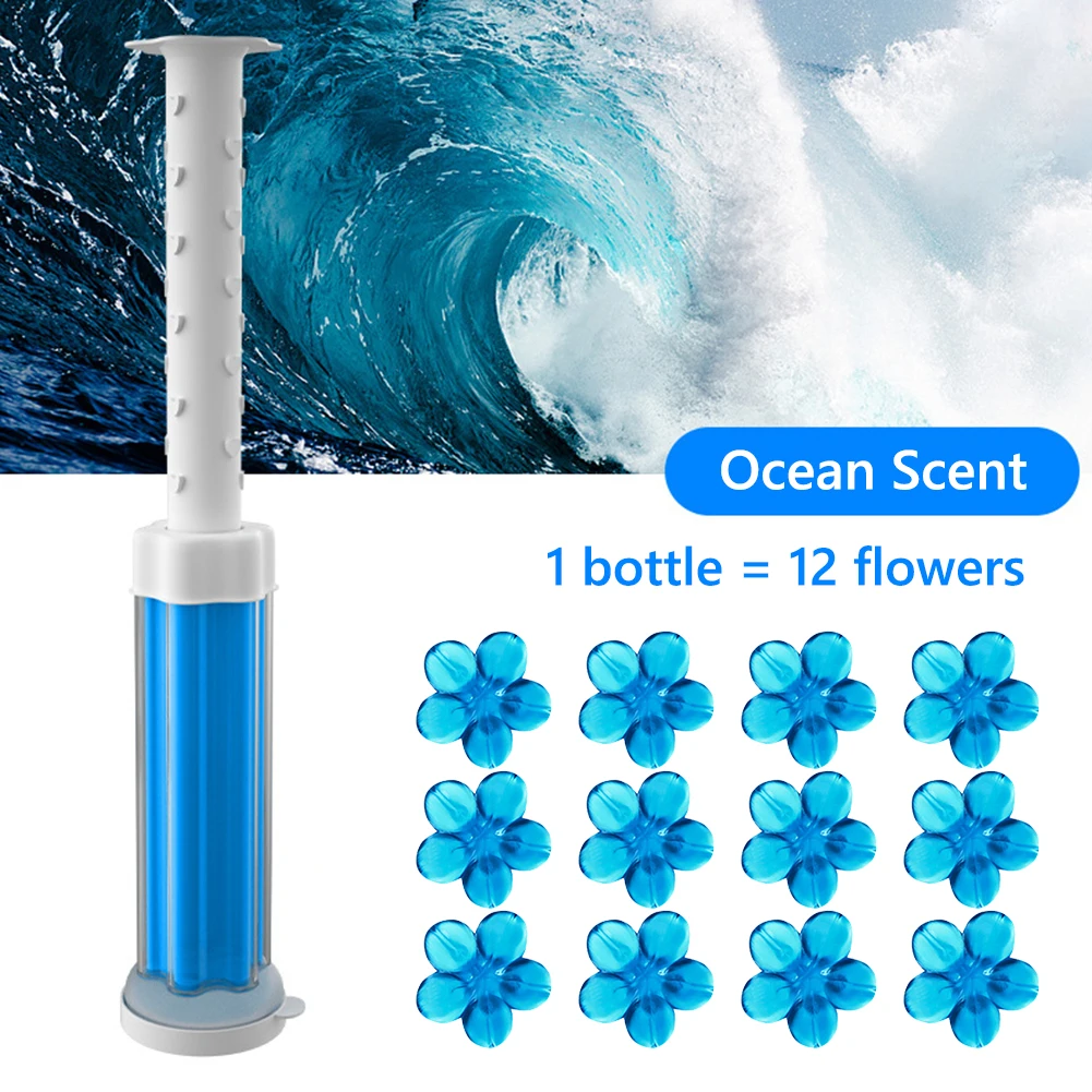 5pcs/Set Flower Aromatic Toile - Home Bathroom Cleaning Kit recension och pris