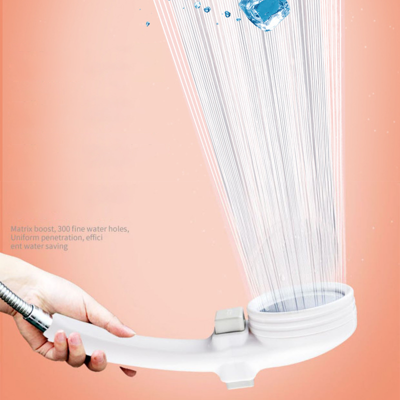 Single Function White Shower H - Home One Bathroom Accessories recension och pris