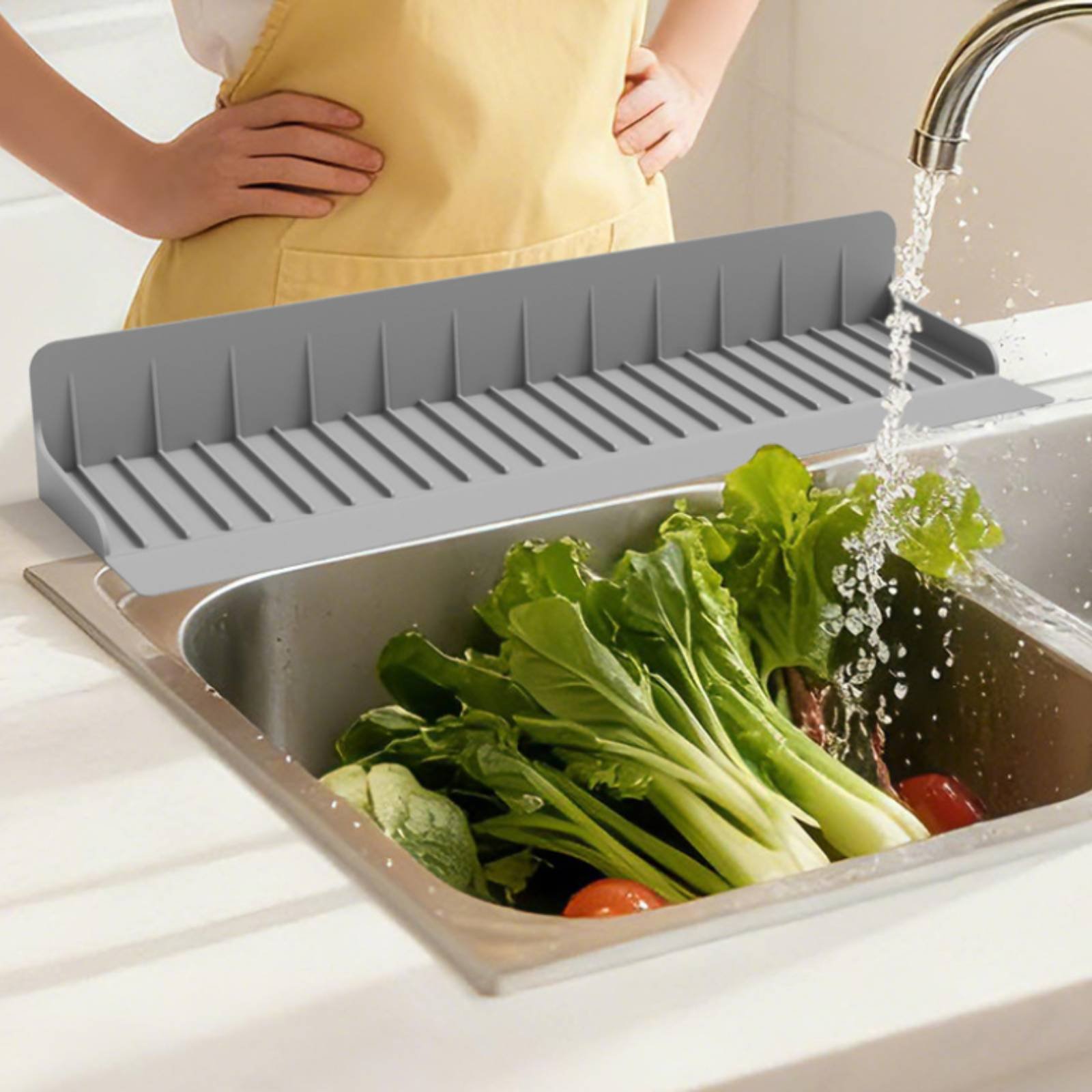 Silicone Sink Splash Guard Wat - Home In Bathroom recension och pris