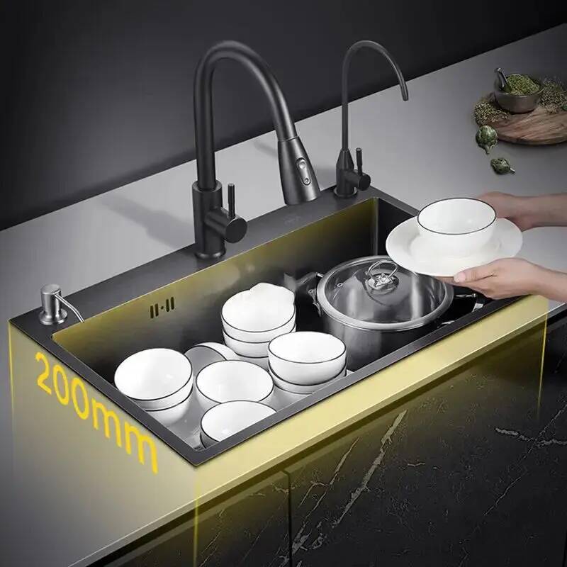 Bathroom Black Nano Kitchen Si - Home One Bathroom Accessories recension och pris