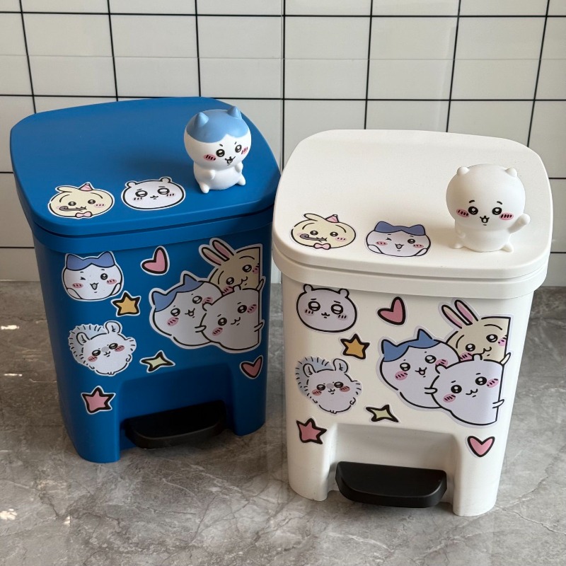 Kawaii Chiikawa Trash Can Foot - Home One Bathroom Accessories recension och pris