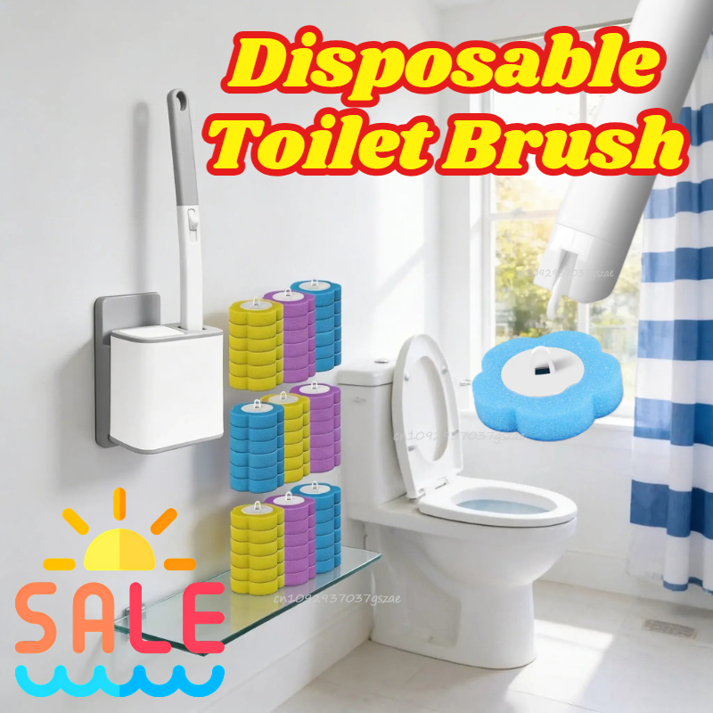 Disposable Toilet Brush Replac - Home Bathroom Cleaning Kit recension och pris
