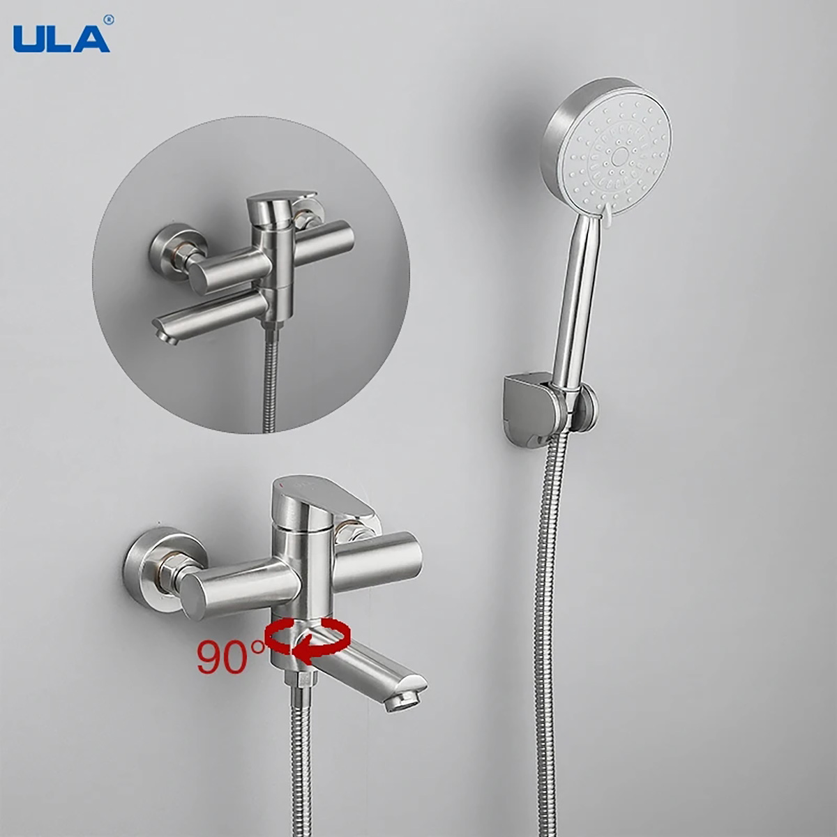 ULA Bathtub Faucets with Swive - Home Bathroom Taps recension och pris