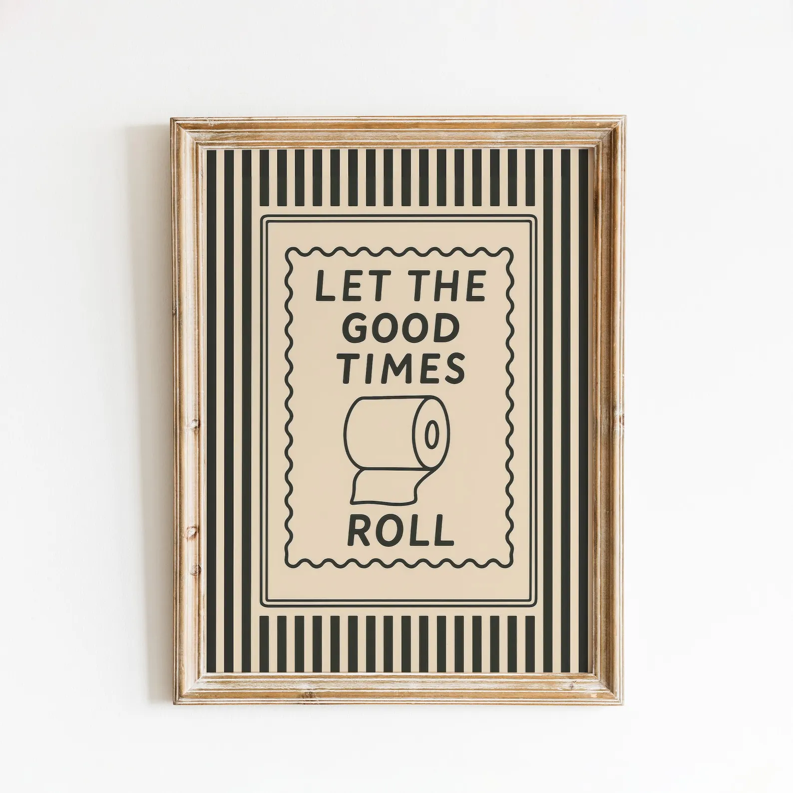 Let the Good times Roll Funny  - Home Goods Bathroom Decor recension och pris