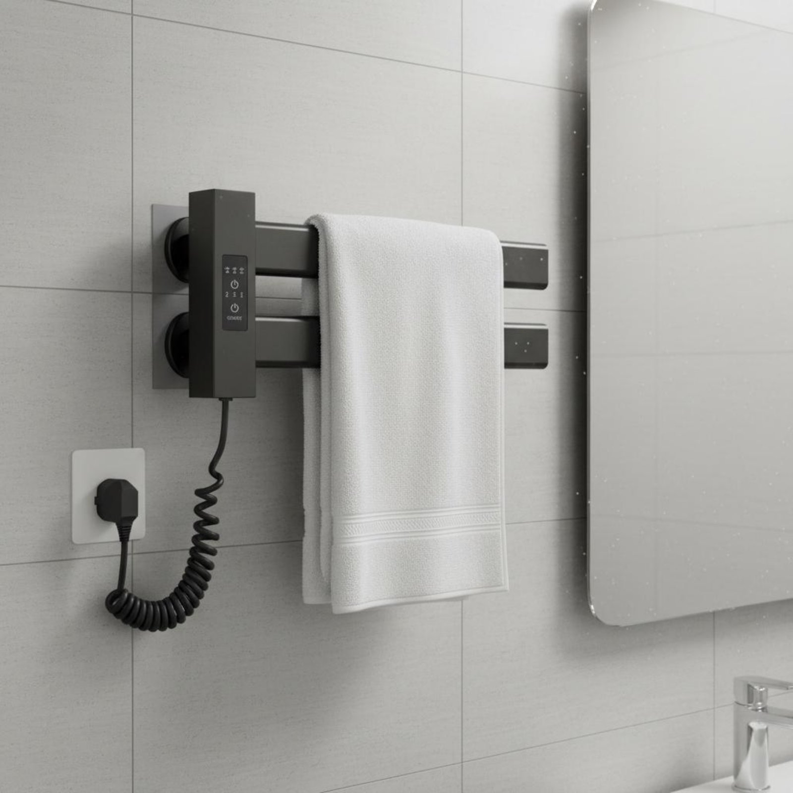 Smart Towel Heating Rack Quick - Home In Bathroom recension och pris