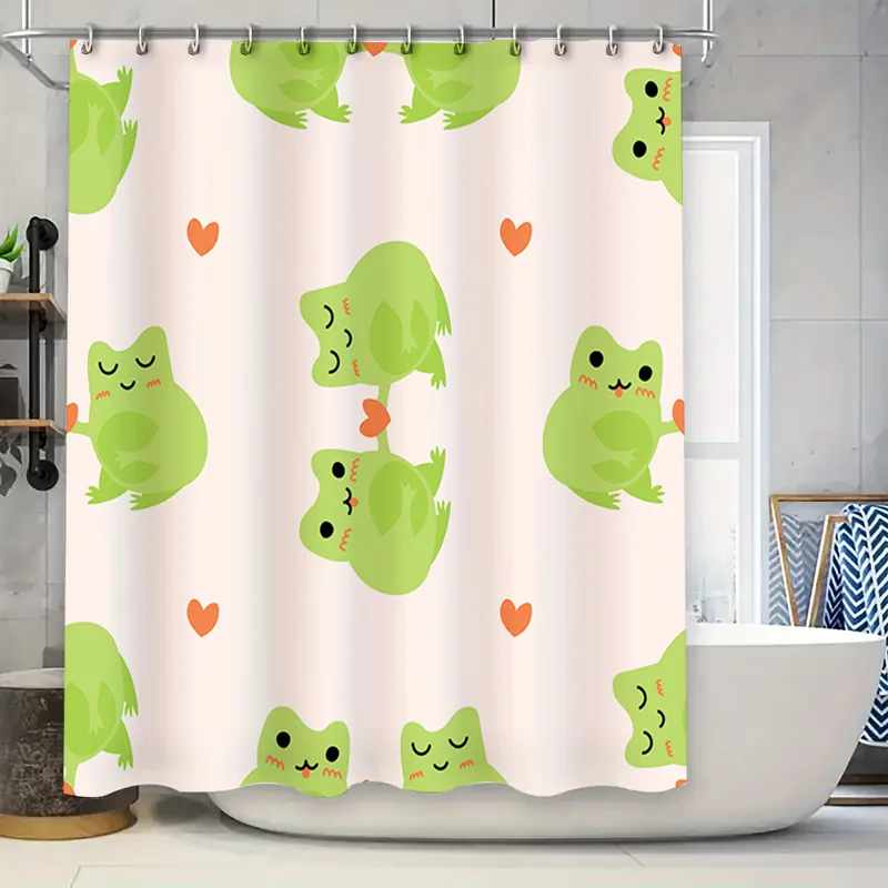 Adorable Green Frog Love Heart - Adorable Home Bathroom Ideas recension och pris