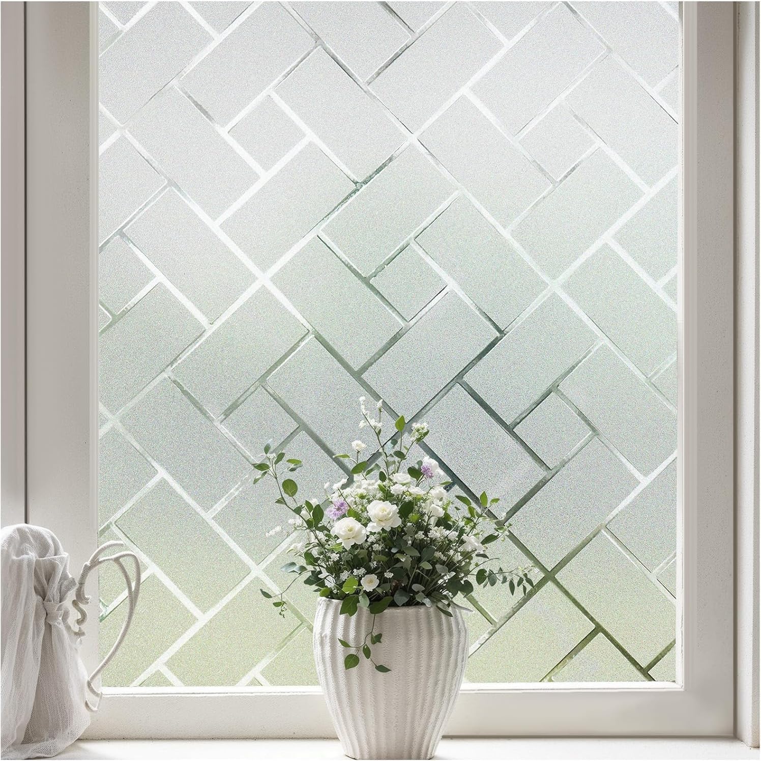 Frosted Window Privacy Film St - Home In Bathroom recension och pris