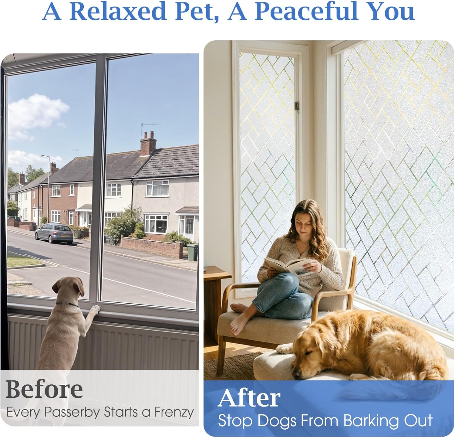 Frosted Window Privacy Film St - Home In Bathroom recension och pris